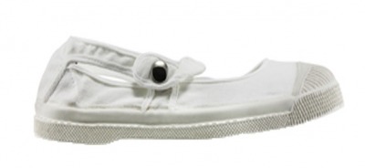 Ballerine Marie Jane Blanc S11 - bensimon shoes| bensimonebi | ბენსიმონები